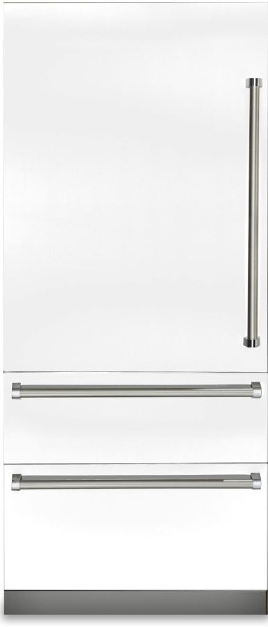 Viking® Professional 7 Series 20.0 Cu. Ft. Stainless Steel Fully Integrated Bottom Freezer Refrigerator 22