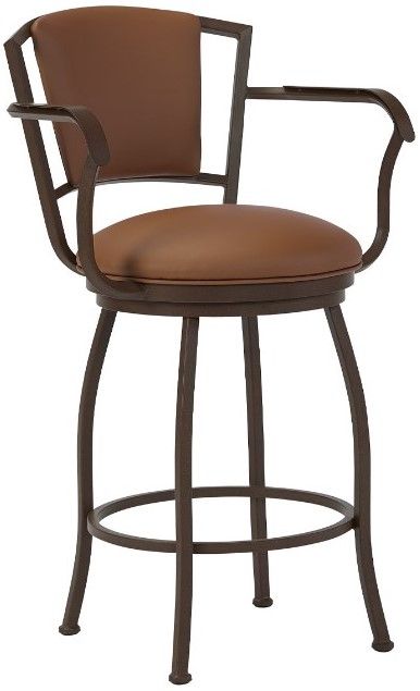 Wesley Allen Boise Bar Stool with Arms