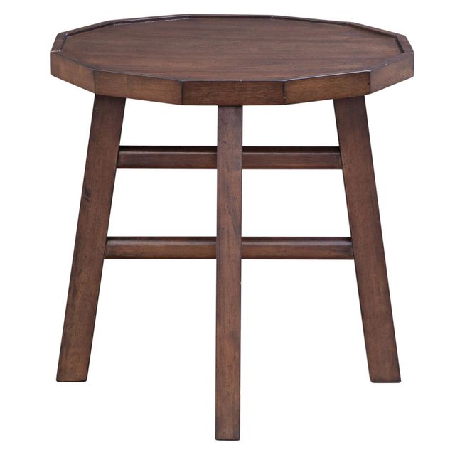 Steve Silver Co. Paisley Brown End Table-2