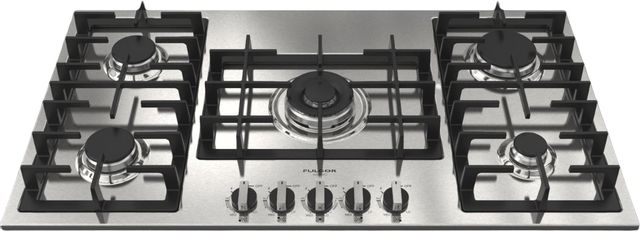 Fulgor Milano® 400 Series 36" Stainless Steel Gas Cooktop 4