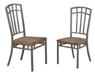 homestyles® Telluride Set of 2 Gray Chairs