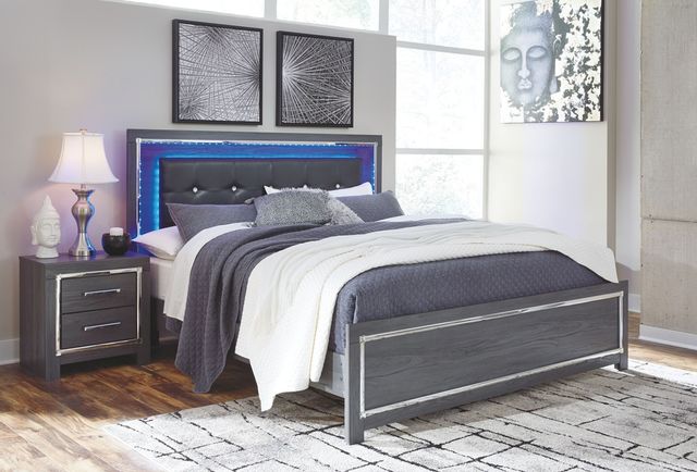 Signature Design by Ashley® Lodanna Gray Queen Panel Bed 4