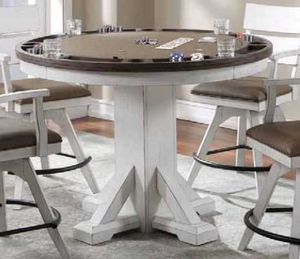 ECI Furniture La Sierra White Counter Game Table