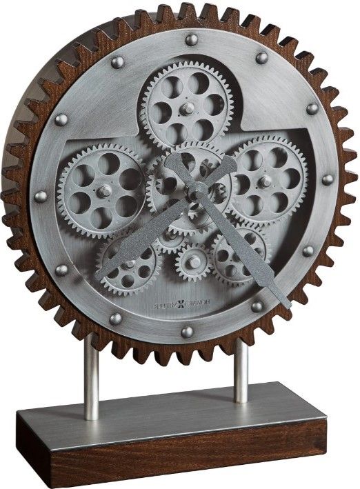 Howard Miller® Hamish Antique Silver Accent Clock