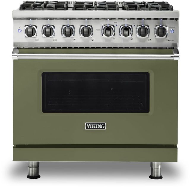 Viking® Professional 5 Series 36" Stainless Steel Pro Style Dual Fuel Range 13