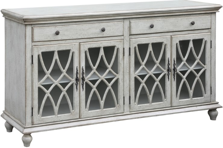 Crestview Collection Paxton Pale Gray Sideboard