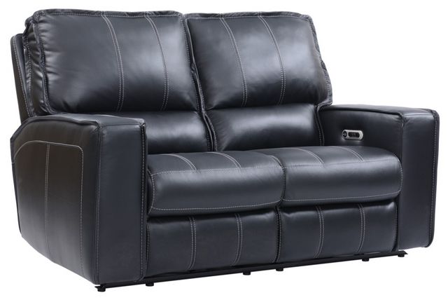 Parker House® Rockford Verona Black Power Reclining Loveseat | Roby's ...