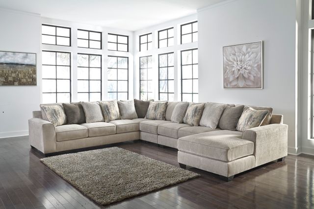 Benchcraft® Ardsley Pewter 5 Piece Sectional 12