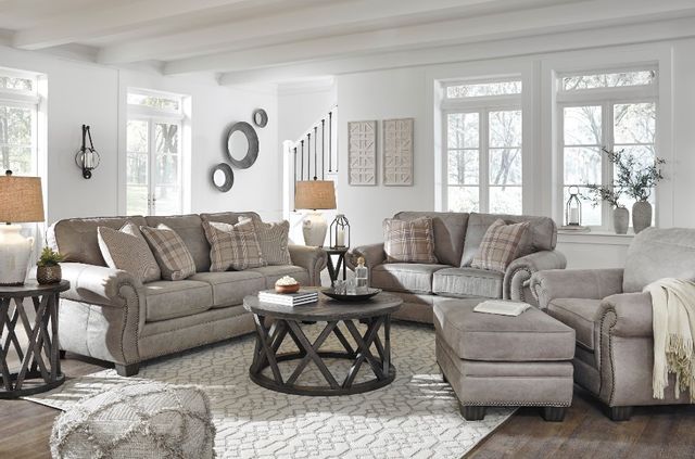 Signature Design by Ashley® Olsberg 4-Piece Steel Living Room Set 5