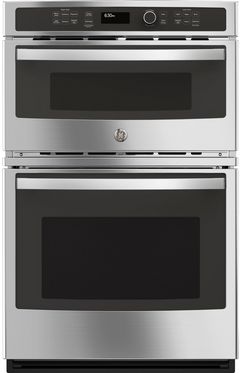 GE® 27" Stainless Steel Oven/Microwave Combo Electric Wall Oven