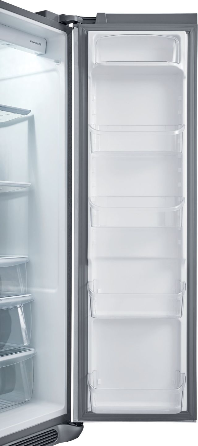 Frigidaire® 22.1 Cu. Ft. Standard Depth Side by Side Refrigerator-Stainless Steel CLEARANCE 4