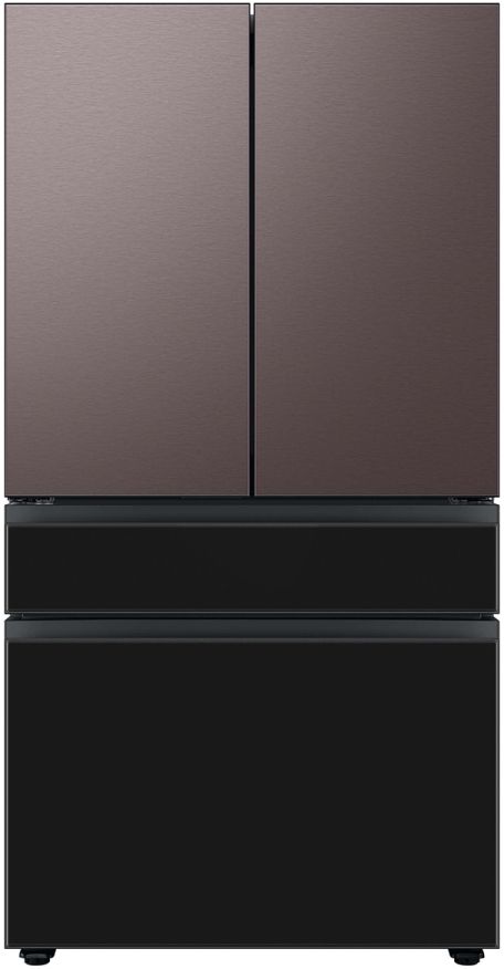 Samsung Bespoke 36" Charcoal Glass French Door Refrigerator Middle Panel-2