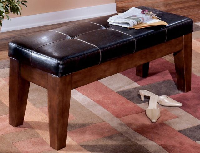 Signature Design by Ashley® Larchmont Dark Brown Dining Room Bench 1