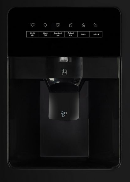 Whirlpool® 25 Cu. Ft. Black Side-By-Side Refrigerator 2