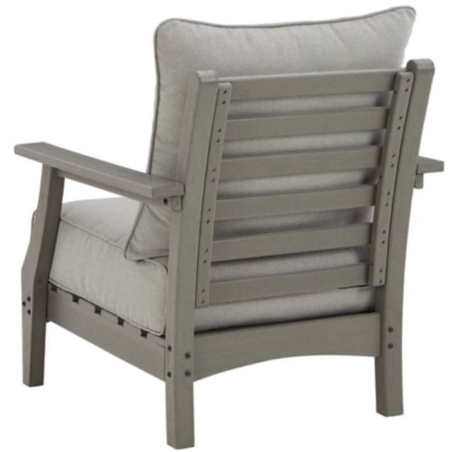 Signature Design by Ashley® Visola 2-Piece Gray Lounge Chair Set 3