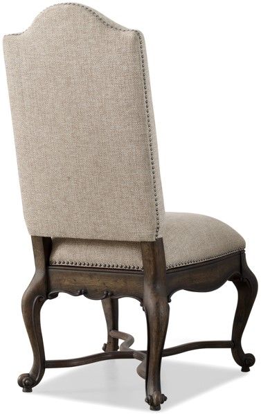 Hooker® Furniture Rhapsody 2-Piece Beige/Reclaimed Natural Dining Side Chair Set 1