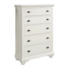 Elements Brook White Bedroom Chest