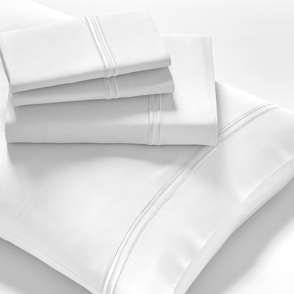 PureCare® Elements™ Premium Tencel™ White Split California King Sheet Set-PCST-SCK-WH | Matthews Mattress | Northern CA