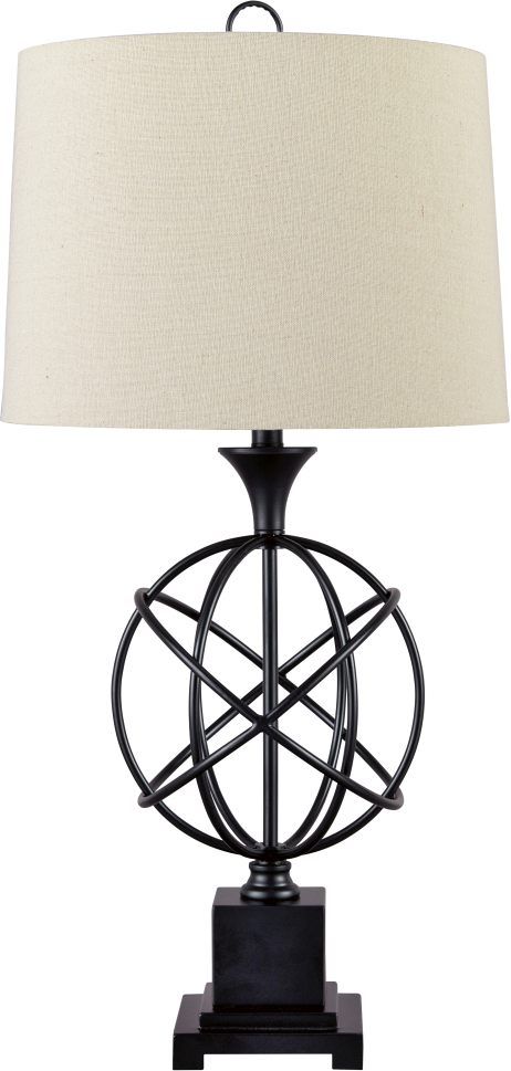 Signature Design by Ashley® Camren Black Metal Table Lamp-0