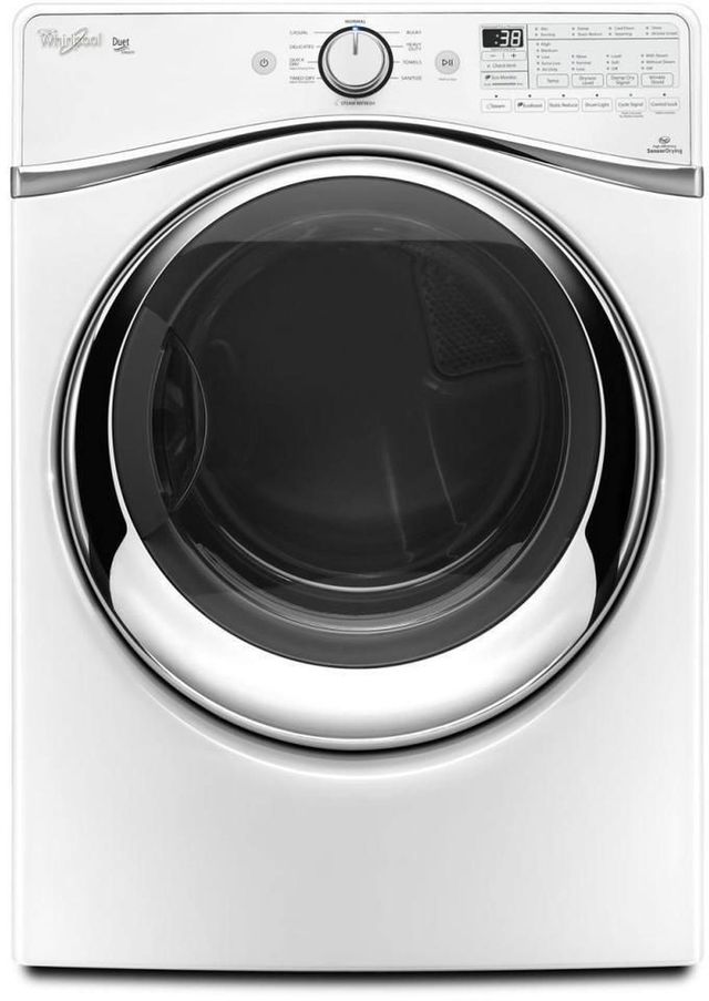 Whirlpool Duet® Steam Gas Dryer-White