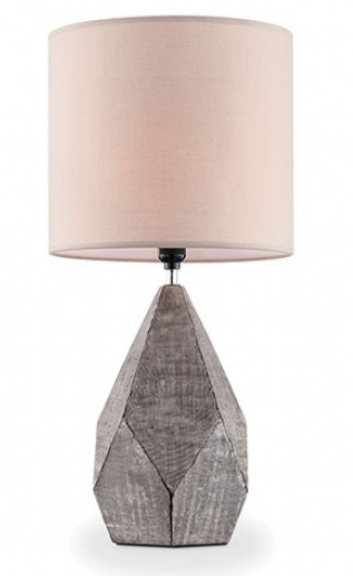 Furniture of America® Zoe Silver Table Lamp