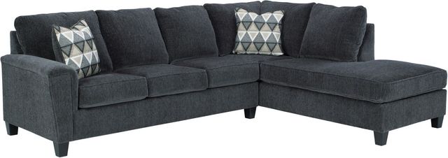 Signature Design by Ashley® Abinger 2-Piece Smoke Sectional with Chaise-0