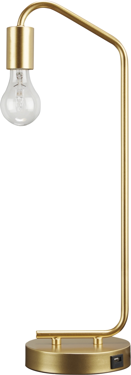 Signature Design by Ashley® Covybend Gold Metal Desk Lamp