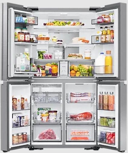 Dacor® 22.8 Cu. Ft. Silver Stainless Counter Depth French Door Refrigerator 1