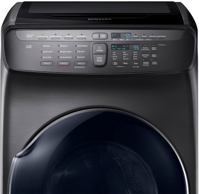 Samsung 7.5 Cu. Ft. White FlexDry™ Electric Dryer 12