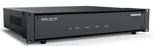 AudioControl® CM2-750 2 Channel High Power Dual Mode 70 Volt DSP Amplifier 1