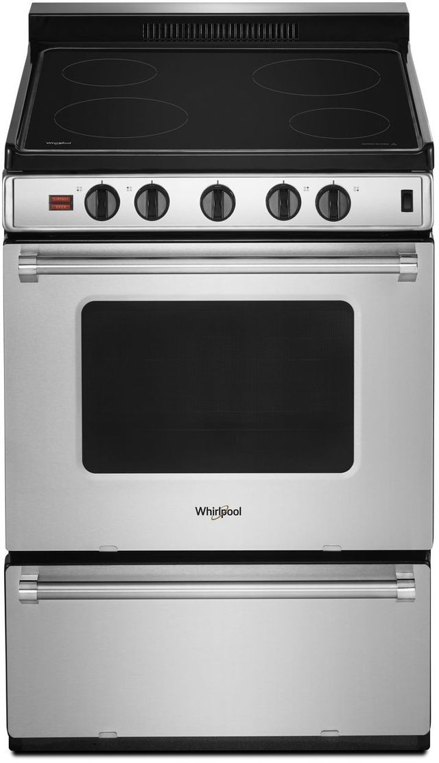 Whirlpool® 24 Stainless Steel Free Standing Electric Range Home  appliances, kitchen, laundry in Sumter,SC 29150