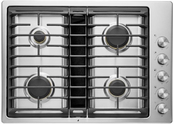 new jenn air downdraft cooktop