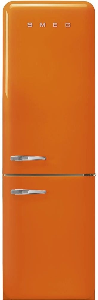 Smeg 50's Retro Style Aesthetic 11.7 Cu. Ft. Orange Bottom Freezer Refrigerator 0