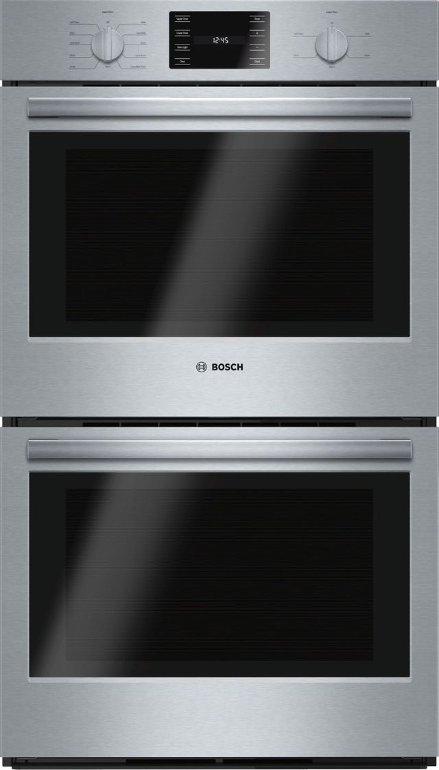 Bosch 500 Series 30" Stainless Steel Electric Built In Double Oven 0