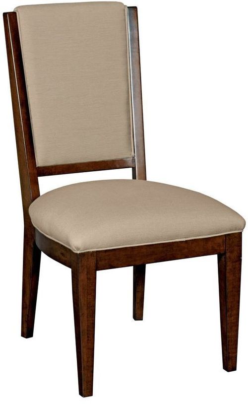 Kincaid® Elise Spectrum Sunbrella Fabric/Appalachian Maple Side Chair
