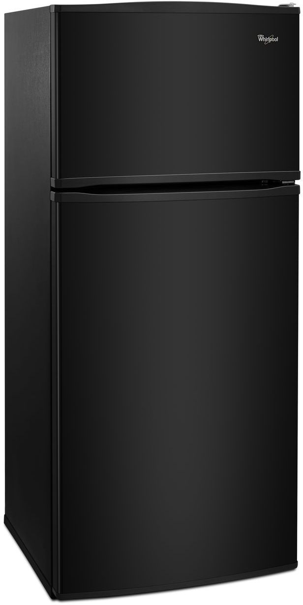 Whirlpool® 16.0 Cu. Ft. Top Freezer Refrigerator-Black 1
