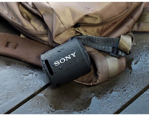 Sony® EXTRA BASS™ Black Compact Portable Bluetooth® Wireless Speaker 5
