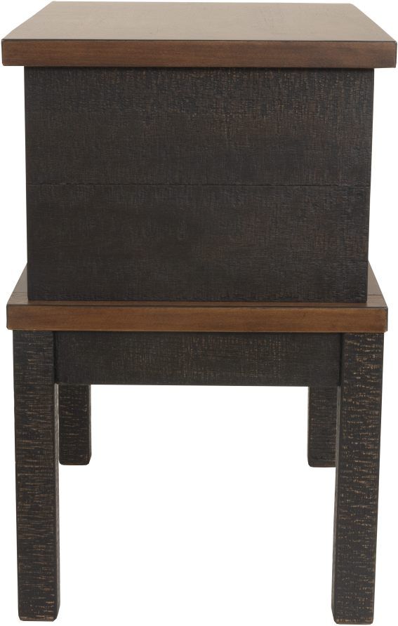 Signature Design by Ashley® Stanah Two Tone Chairside End Table-4