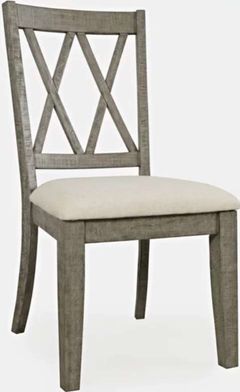 Jofran Inc. Telluride 2-Piece Driftwood Dining Chair Set