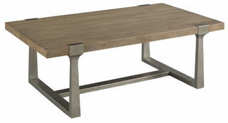  Hammary® Timber Forge Light Brown Rectangular Coffee Table