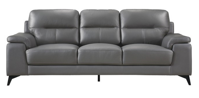 Homelegance® Mischa Dark Gray Sofa | Mid Tenn Furniture | Murfreesboro, TN