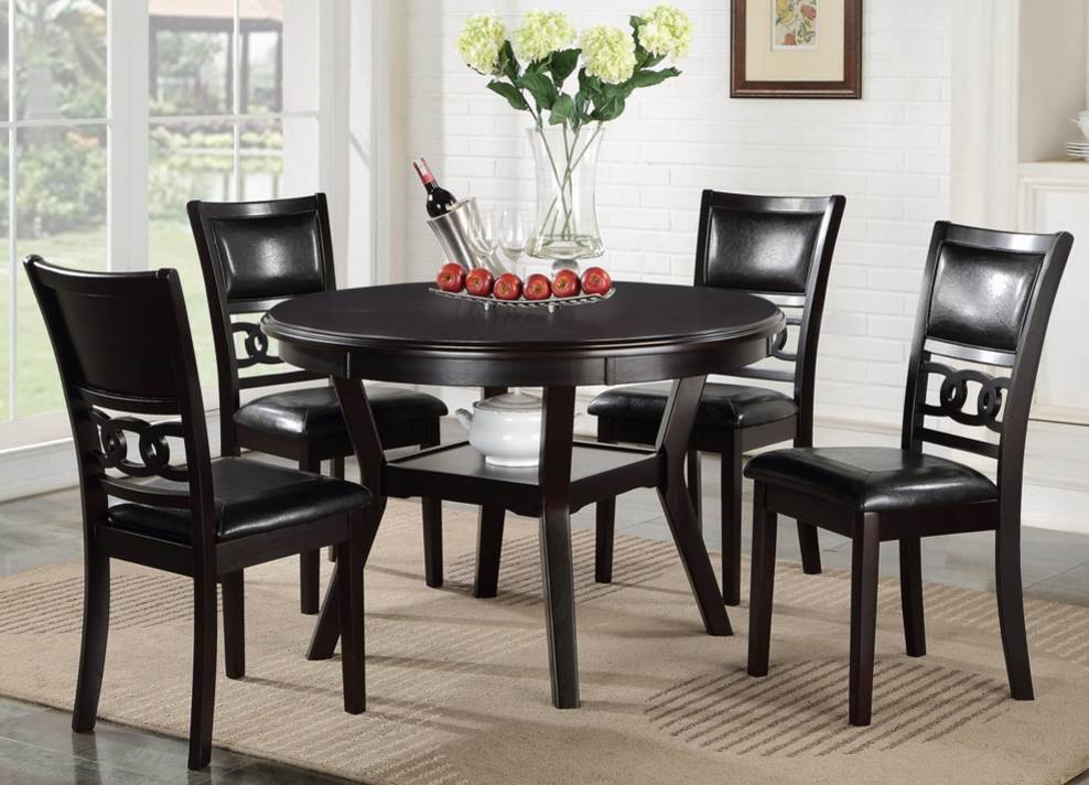 gia round dining set