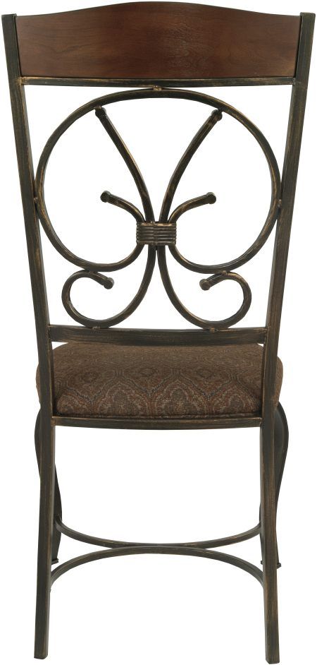 Signature Design by Ashley® Glambrey 2-Piece Brown Dining Chair-2