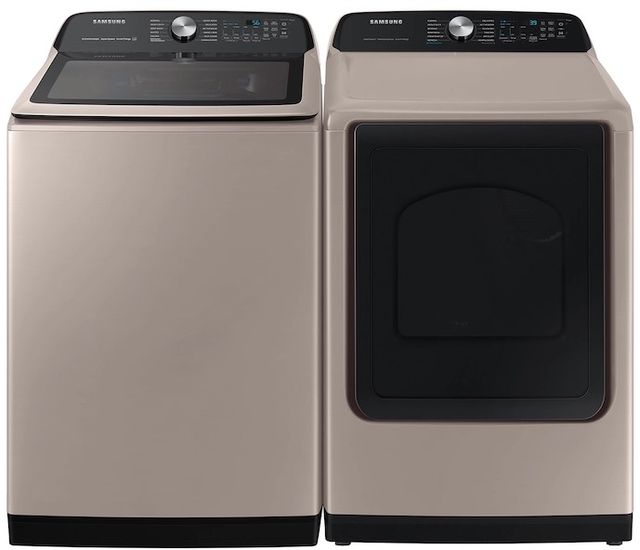 Samsung 7.4 Cu. Ft. Champagne Electric Dryer 5