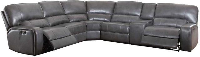 ACME Furniture Saul Multi-Piece Gray Power Motion Sectional