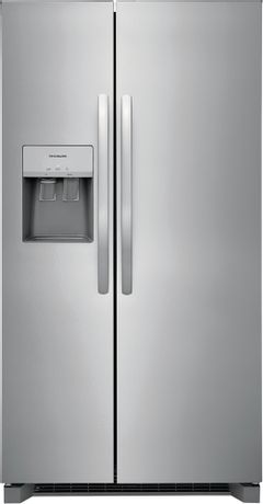 Frigidaire® 25.6 Cu. Ft. Stainless Steel Side-by-Side Refrigerator-FRSS2623AS