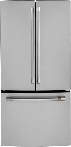 Café™ 18.6 Cu. Ft. Stainless Steel Counter Depth French Door Refrigerator