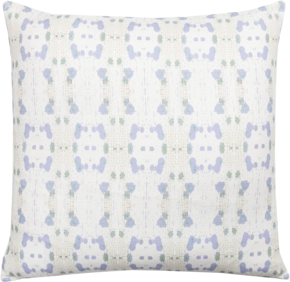 Laura Park Designs Cheetah Lavender 22" x 22" Throw Pillow