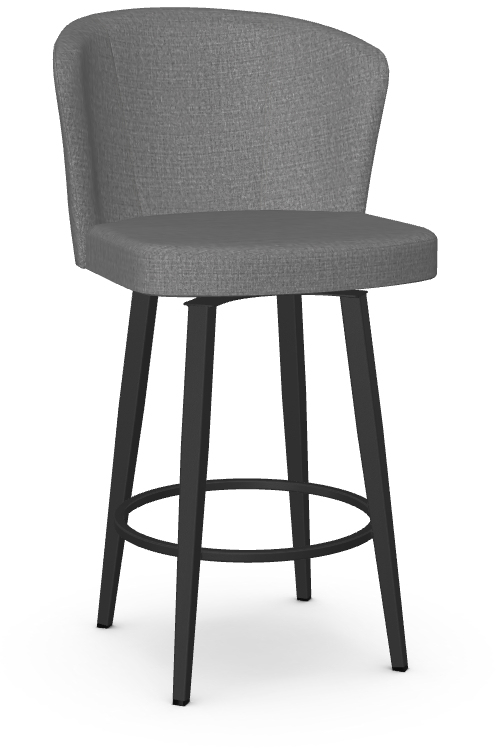 Amisco Benson Swivel Counter Height Stool | Renaud's BrandSource Home ...