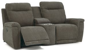 Palliser® Furniture Westpoint Manual Reclining Loveseat with Console